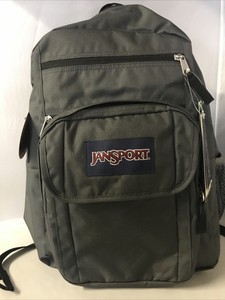 jansport big student backpack forge grey