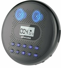ARAFUNA Portable CD Player with Dual Stereo Speakers