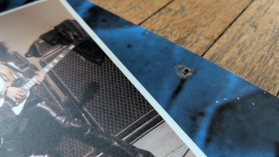 Aerosmith Revolution X Arcade Midway Control Panel Insert 3 Player  - Image 3 of 4