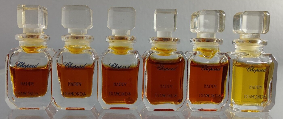 6- RARE VINTAGE CHOPARD HAPPY DIAMONDS MICRO MINI SPLASH ML