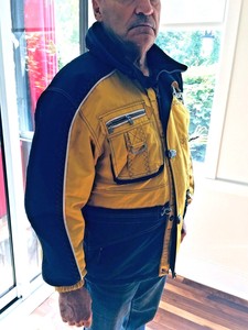 Phenix Puffer Amarillo/Azul Marino Snowboard Esquí Racing Esquí Alpino  Chaqueta De Invierno S | eBay