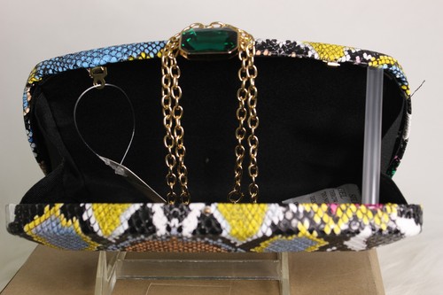 NEW CLUTCH LEOPARD MULTI COLOR PURSE BAG. - Picture 6 of 8