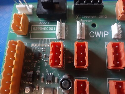 Cwip Router THYSSENKRUPP 6300AEC001 CWIP BOARD FOR PARTS AND NOT WORKING FREE ...