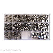 A2 Stainless Steel Hexagon Full & Nyloc Locking Nuts - M3 M4 M5 M6 M8