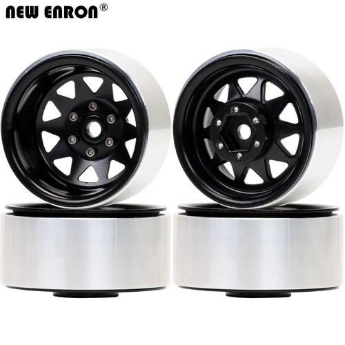 Metal -8.9 Negative Offset 1.9" Wheel Rim for RC 1/10 Axial SCX10 Traxxas TRX4 - Picture 25 of 90