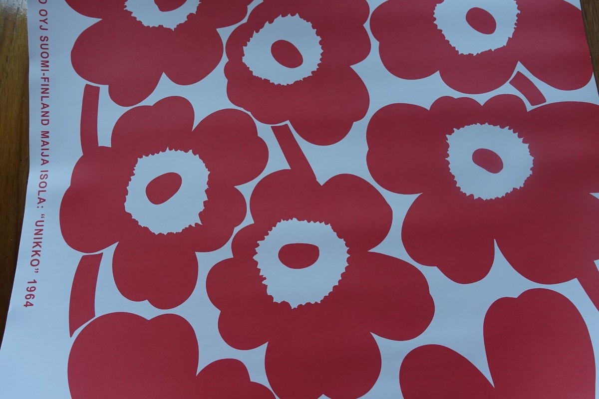marimekko - marimekko unikko ポスター　70th marimekko - marimekko unikko ポスター 70thの通販 by