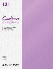 Paquete De 50 Hojas De Papel Cardstock - Tamaño 8.5 X 11 Pulgadas, Ideal Para Scrapbooking, Manualidades E Invitaciones