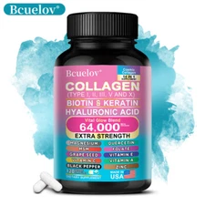 Collagen 14-IN-1 Capsules - Skin Health,Strengthen Hair & Nails,Joint Support