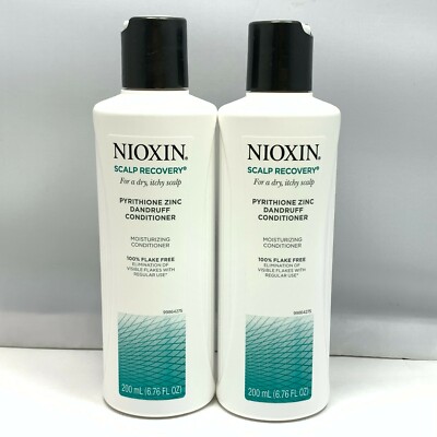 Nioxin Scalp Recovery For A Dry,Itchy Scalp Conditioner 6.7oz/200ml NEW;LOT OF 2