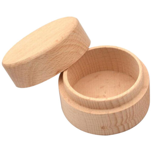Wooden Baby Teeth & Rings Holder Box - Souvenir Storage Container-RO - Picture 1 of 12