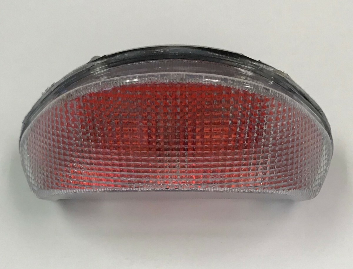 2000-2005 ZX12 ZX12R Rear Brake Taillight Tail Light with Clear