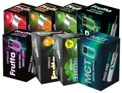 Frutta Balls Aromakapseln Kugeln 100 Perlen pro Mini - Flasche 