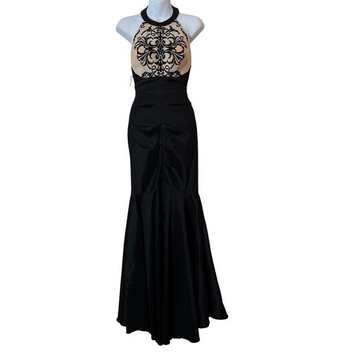Robe De Bal Prom Formal Blondie Nites - Taille 5 - Robe Longue Vin - Portée Une Fois