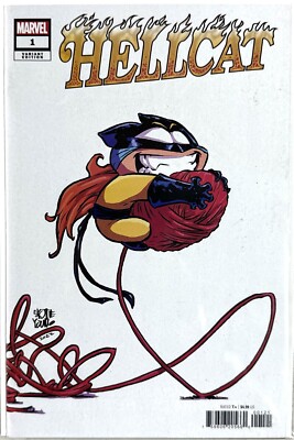 HELLCAT #1 SKOTTIE YOUNG VARIANT COVER MARVEL COMICS