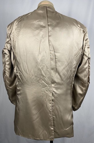 TOM JAMES EXECUTIVE BLAZER SIZE 42R BLAZER BESPOKE HAND TAILORED TAN JACKET - Picture 10 of 10