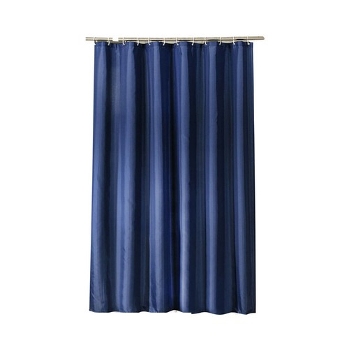 Extra Long Fabric Shower Curtain Waterproof With Hooks Weighted Hem 180x200cm AU - Picture 17 of 23