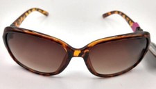 Women's Tortoise Brown MaxBlock Sunglasses Foster Grant EMMA NEW