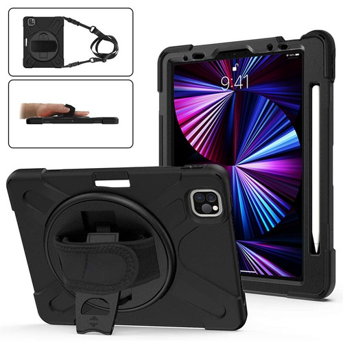 Shockproof Rotatable Kickstand Protective Cover for 10.2" iPad 9th/8th/7th Gen - Picture 10 of 19