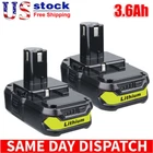 2Pack 18V Li-ion Battery For Ryobi 18Volt P102 P103 P104 P105 P107 BPL1820 P109