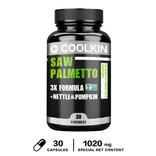 Saw Palmetto 1020mg-Stinging Nettle - Prostate Support,Reduce Frequent Urination - Foto 9 di 13