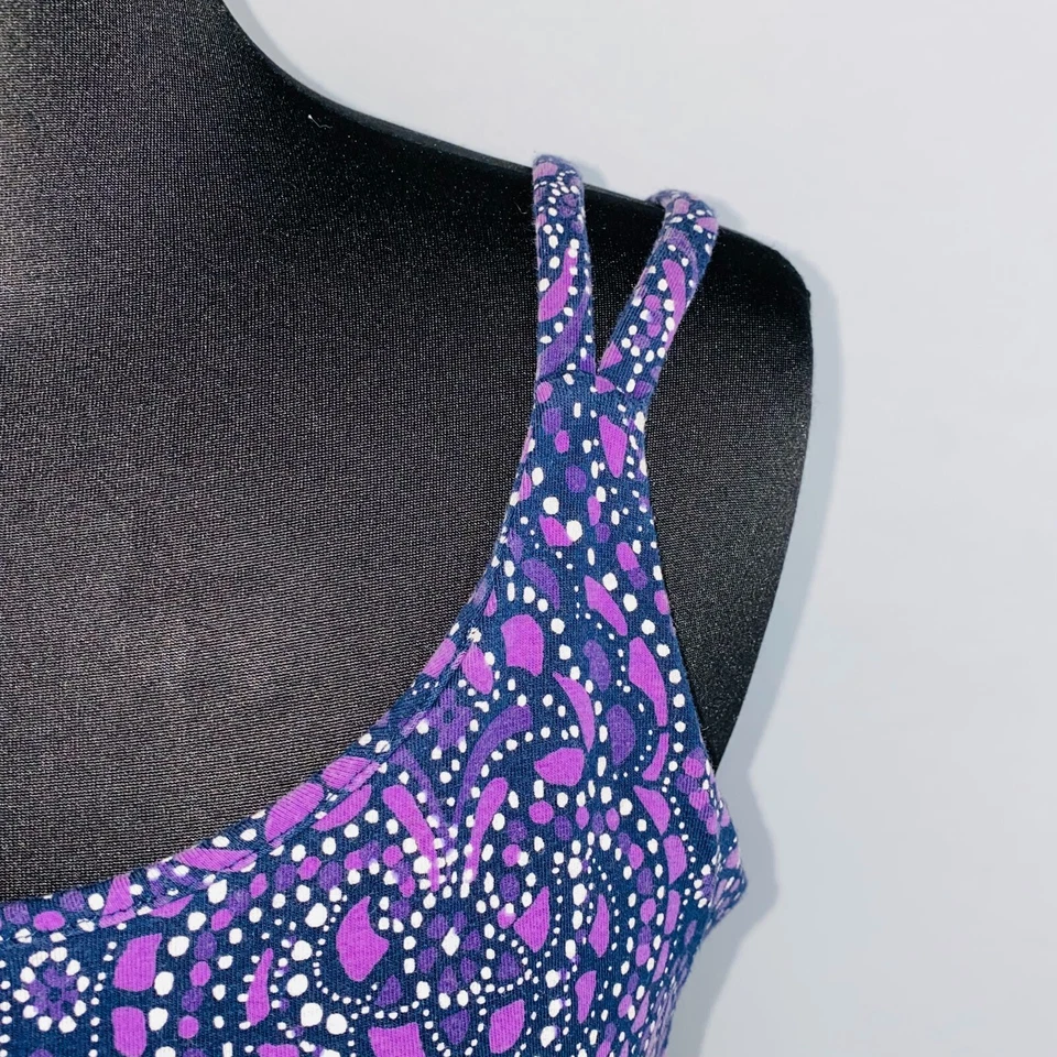 Top bohemio sin mangas SB Active para mujer grande L tonos morados rosa claro Foto 4 de 4