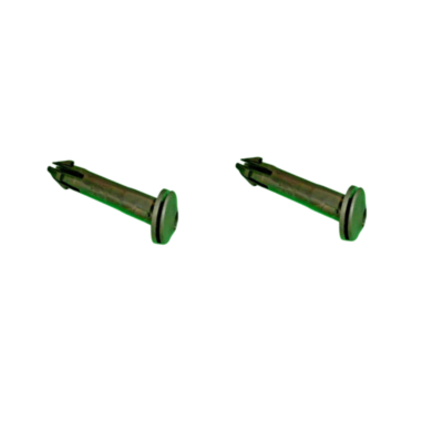 0EM 2x Seat Headrest Guide Tube For VW Golf Jetta Passat Scirocco