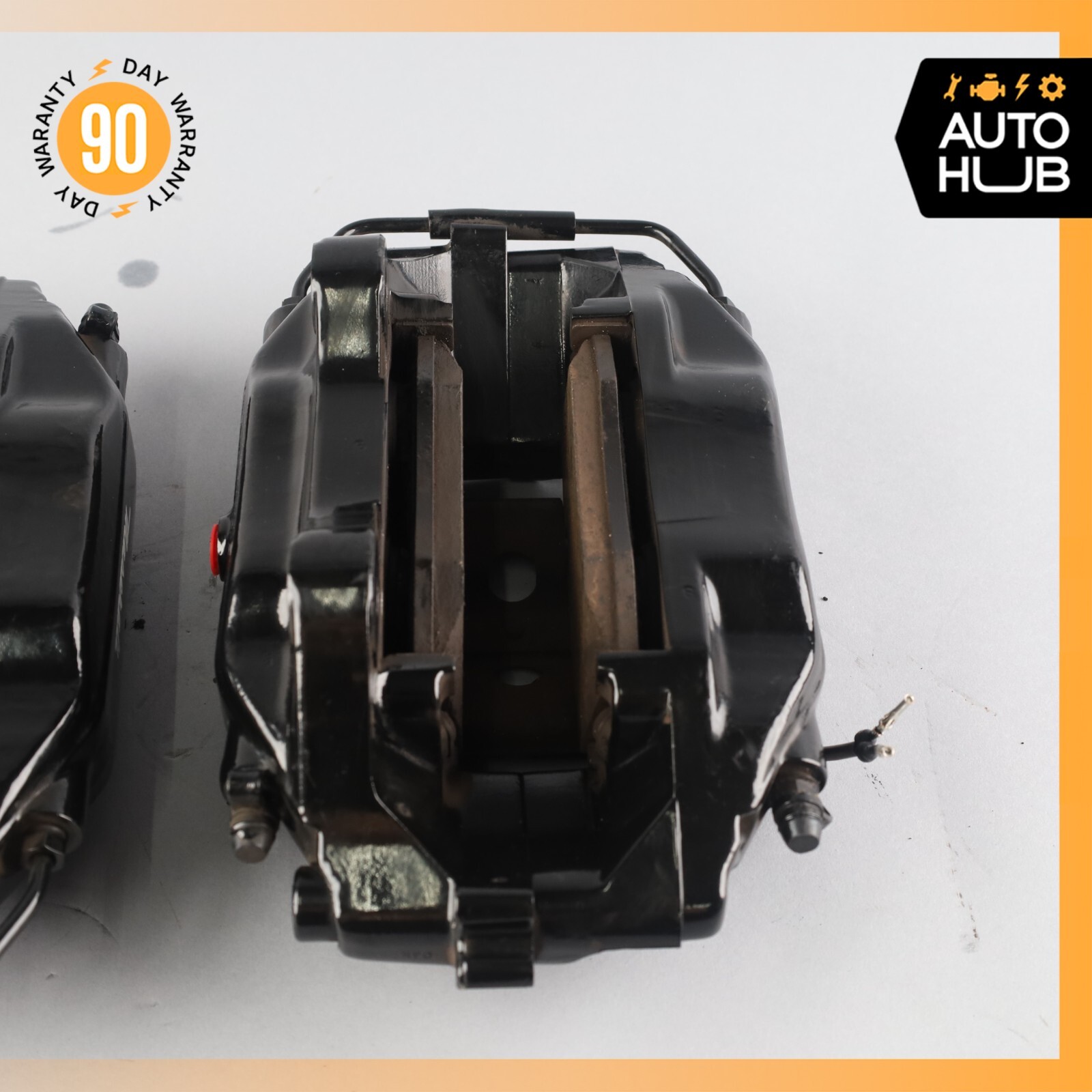 02-07 Maserati M138 Coupe 4200 Front Left & Right Brake Caliper Calipers Set OEM