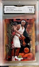 2003 UPPER DECK Rookie LEBRON JAMES FRESHMAN COLLECTIBLES Gem Mint 10  #31