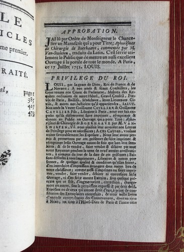 HERMAN BOERHAAVE - APHORISMES DE CHIRURGIE - 7 VOLUMES - VEUVE CAVELIER - 1753. - Picture 5 of 12