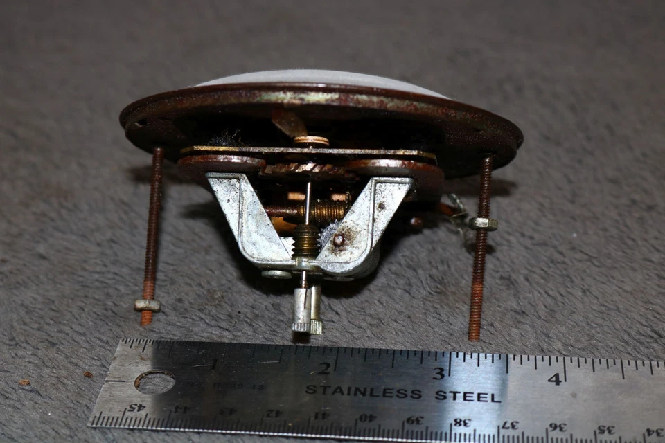 LINCOLN MERCURY CLOCK DASH MOUNTED ELECTRIC ASIS Parts Repair ZD - Image 4 of 4