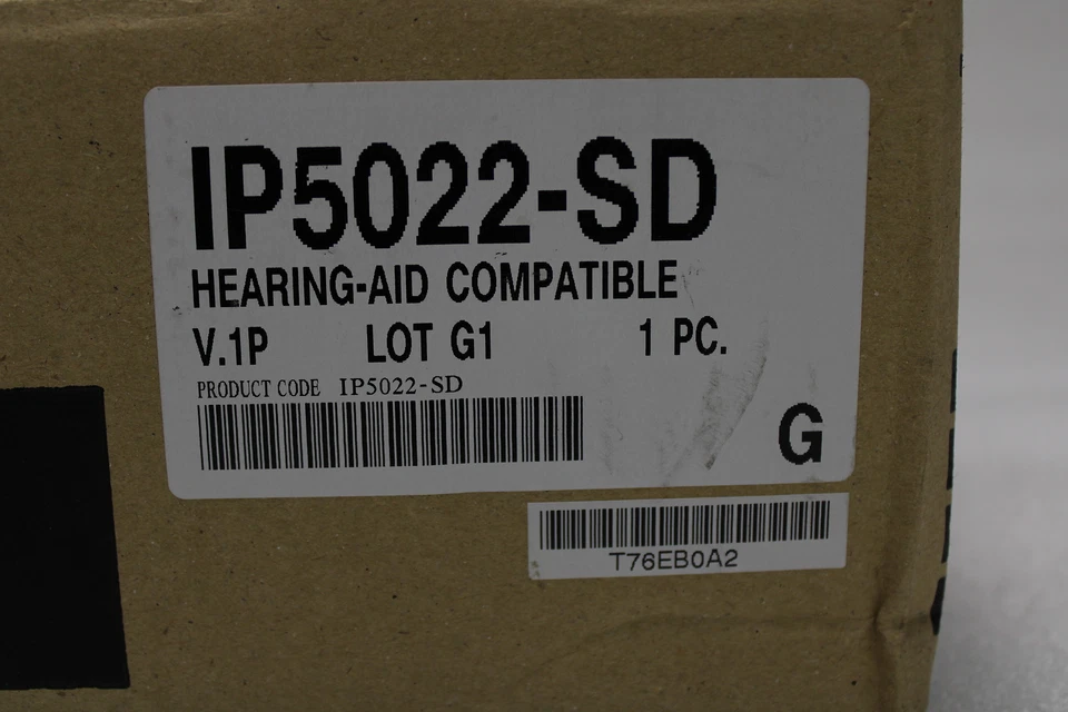 Toshiba IP-5022-SD IP 5000 Series 10 Button Display IP Black Speakerphone NOB - Image 2 of 4