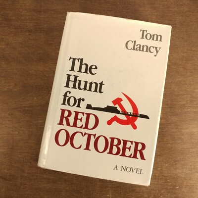 THE HUNT FOR RED OCTOBER~1st ed/7th Print~Tom Clancy's 1st Book