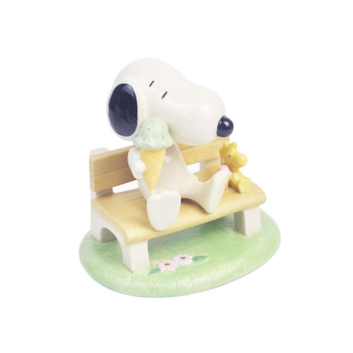 Lenox Happiness Is Ice Cream with Snoopy Collectible Ceramic Ornament - Picture 2 of 3