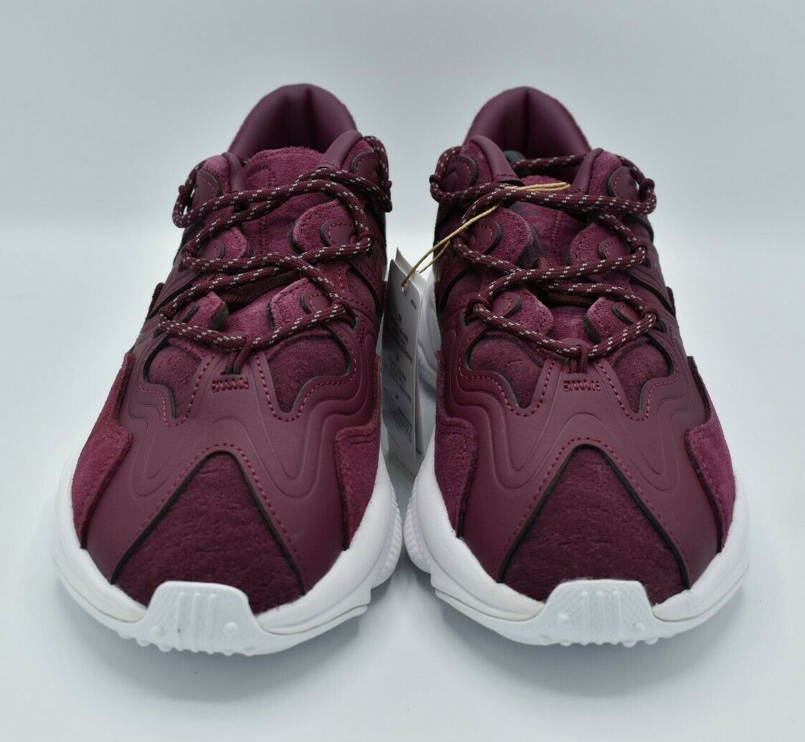 NWB Adidas Womens Size 8.5 Ozweego Plus W Victory Crimson Running Shoes thumbnail 6