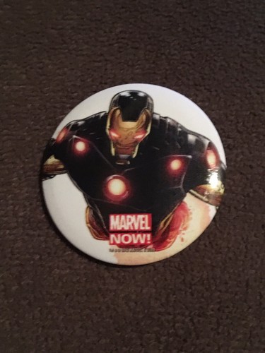 Marvel Now! Iron Man Wolverine Button / Pins Set of 2 - Picture 3 of 4