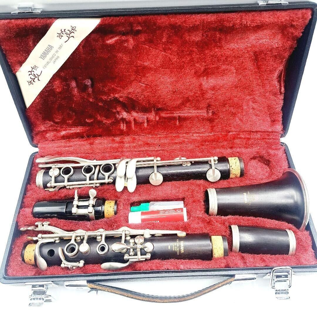 YAMAHA Clarinet YCL-352 Black Wood Musical Instrument with YAMAHA Clarinet YCL-352 Black Wood Musical Instrument with