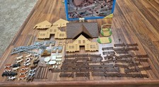 Ertl Farm County Ranch Longhorn Ranch Set 1994 With Box Incomplete READ
