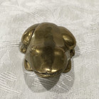 Vintage Brass Frog Figurine Desk  Shelf Decor Cottagecore farmhouse — photo 5
