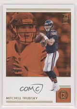 2018 Panini Encased Gold /10 Mitchell Trubisky #65 fl4