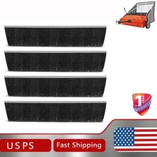 4 Pack Craftsman 21 Brush for Agri-Fab 42 Tow Behind Lawn Leaf Sweeper 46780