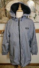 NWT Victoria's Secret PINK Oversized Rain Windbreaker Zip Up Jacket Sz XS/S