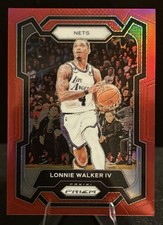2023-24 Panini Prizm Red Prizm SP /299 Lonnie Walker IV BROOKLYN NETS