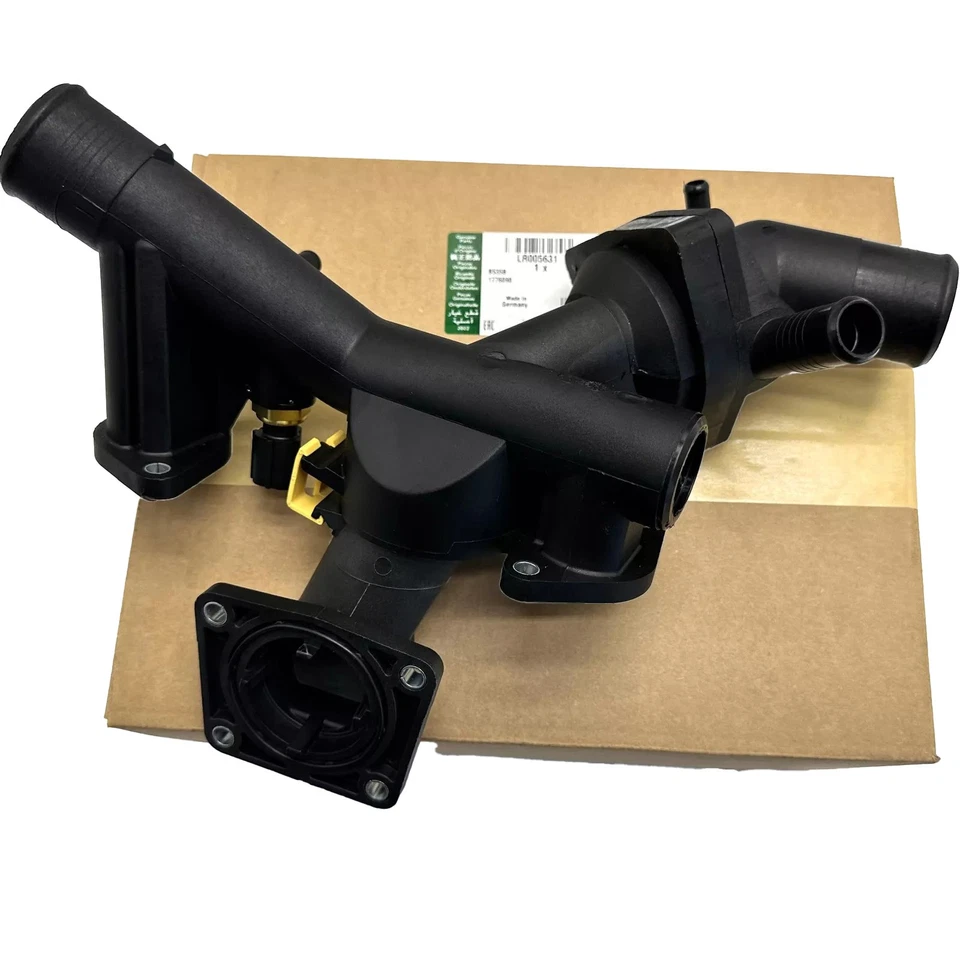 New For Land Rover LR3 Range Rover Sport 4.4L Thermostat Tube Housing LR005631 Foto 2 de 4