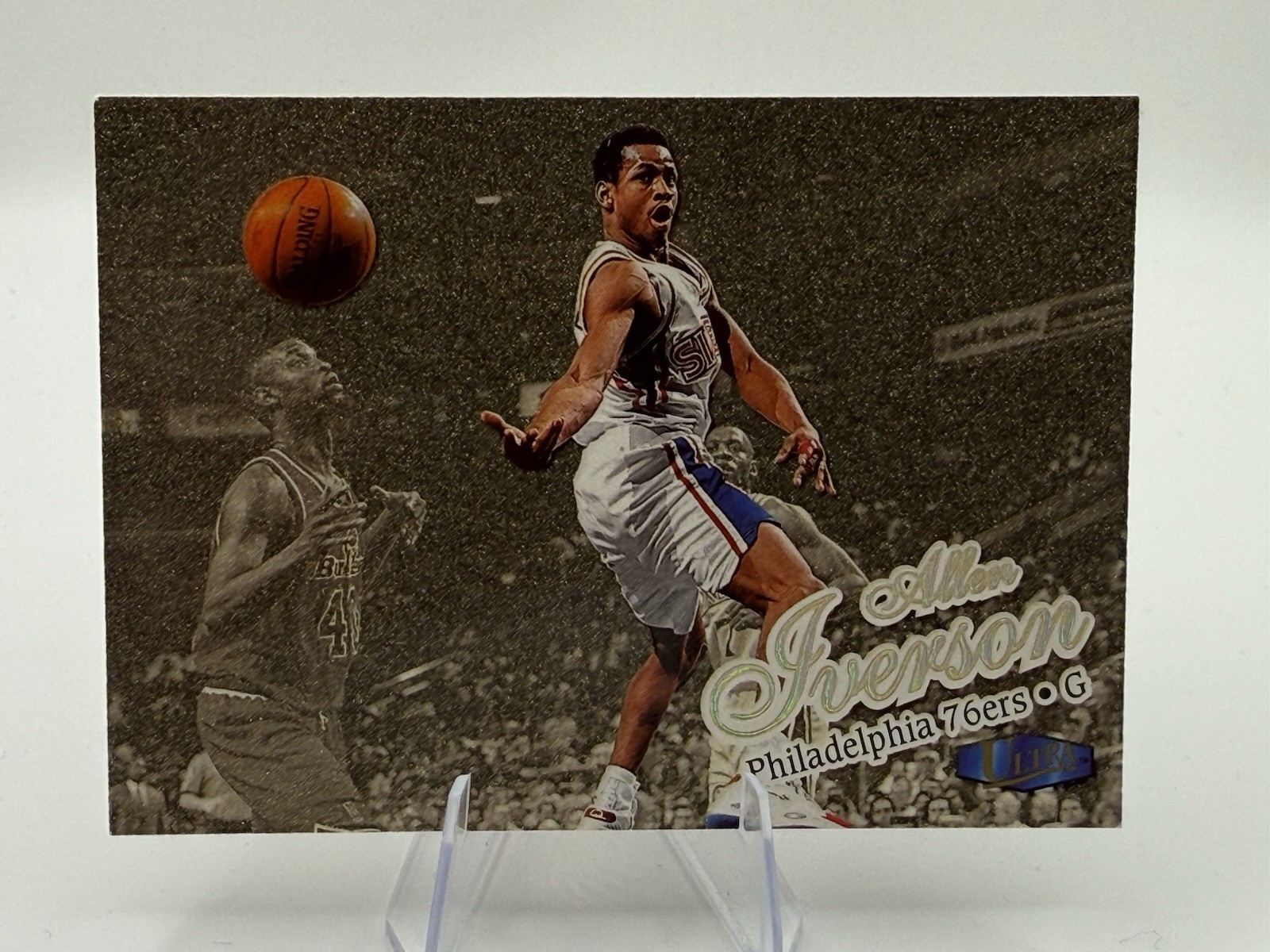 1997-98 Fleer Ultra - Allen Iverson #107G Gold Medallion 76ers
