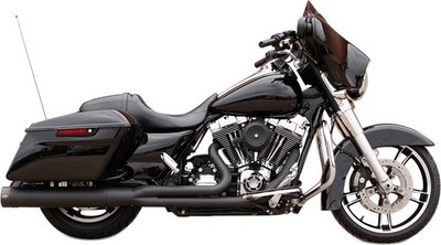 S and S Cycle 550-0777 Exhaust 2-1 Black 1995-2016 FL Models