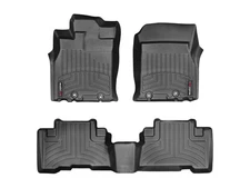 WeatherTech FloorLiner for 2011-2011 Toyota FJ Cruiser - 1st & 2nd Row, Black