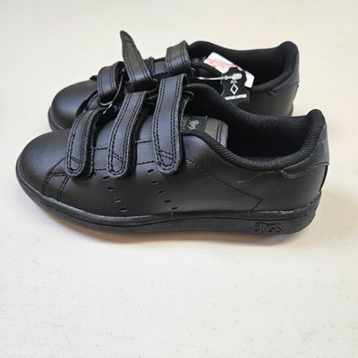 Lonsdale Kinder Sneaker Schwarz Leder Schulschuhe UK C13 EU31,5