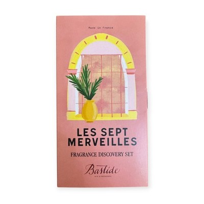 Bastide Les Sept Merveilles Fragrance Discovery Set 7 x 2ml Eau de Toilette NEW
