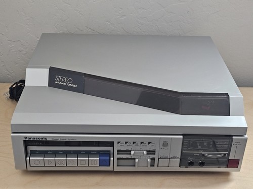 Panasonic SG-V300 Stereo Cassette Turntable AM/FM Vintage Music System - Picture 3 of 15