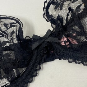 Agent Provocateur Denver Black Lace Bra 34D New